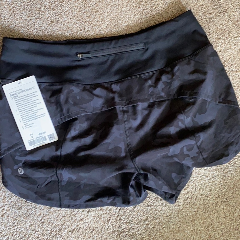 Lululemon speed up 4 inch lined shorts